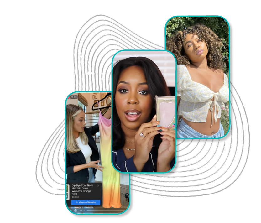 3 phones graphic magiclinks influencers